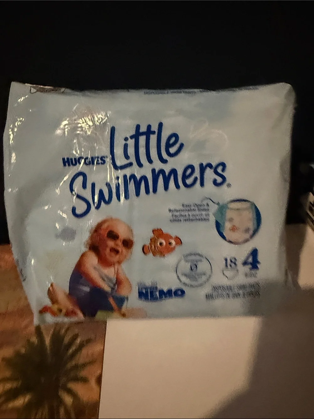 Huggies Little Swimmers Disposable Swim Pants - Light Blue (Size 4)